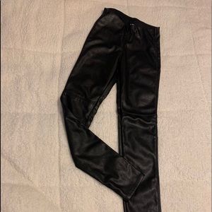 LN Divided by H&M Faux Leather Leggings 6